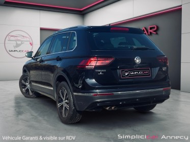 Volkswagen tiguan 2.0 tdi 150 dsg7 4motion carat/garantie 12 mois/toit ouvrant occasion simplicicar annecy simplicicar...
