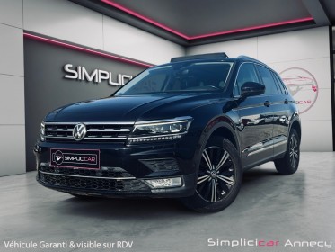 Volkswagen tiguan 2.0 tdi 150 dsg7 4motion carat/garantie 12 mois/toit ouvrant occasion simplicicar annecy simplicicar...