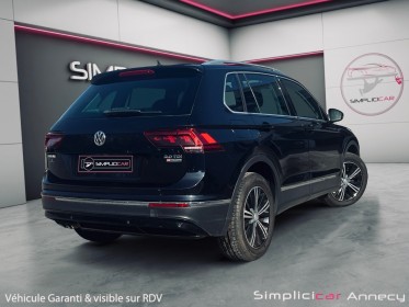 Volkswagen tiguan 2.0 tdi 150 dsg7 4motion carat/garantie 12 mois/toit ouvrant occasion simplicicar annecy simplicicar...