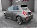 Fiat 500 14. 16v  abarth 165 cv-automatique -gris mat-toit ouvrant-interieur cuir occasion champigny-sur-marne (94)...