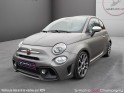 Fiat 500 14. 16v  abarth 165 cv-automatique -gris mat-toit ouvrant-interieur cuir occasion champigny-sur-marne (94)...