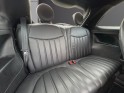 Fiat 500 14. 16v  abarth 165 cv-automatique -gris mat-toit ouvrant-interieur cuir occasion champigny-sur-marne (94)...