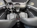 Fiat 500 14. 16v  abarth 165 cv-automatique -gris mat-toit ouvrant-interieur cuir occasion champigny-sur-marne (94)...