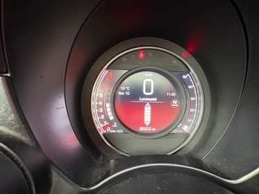 Fiat 500 14. 16v  abarth 165 cv-automatique -gris mat-toit ouvrant-interieur cuir occasion champigny-sur-marne (94)...