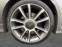 Fiat 500 14. 16v  abarth 165 cv-automatique -gris mat-toit ouvrant-interieur cuir occasion champigny-sur-marne (94)...
