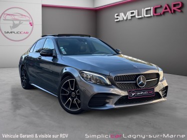 Mercedes classe c 220 d 9g-tronic amg line - toit ouvrant - sièges electriques et chauffants - burmester occasion...