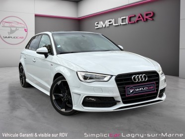 Audi a3 sportback 1.4 tfsi cod ultra 150 s line s tronic 7 - toit ouvrant occasion simplicicar lagny  simplicicar...