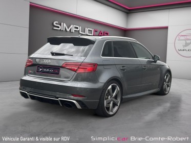 Audi rs3 sportback 2.5 tfsi 400 s tronic 7 quattro - stage 1 500ch occasion simplicicar brie-comte-robert simplicicar...