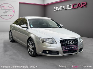 Audi a6 v6 3.0 tdi 240 quattro s line tiptronic garantie 12 mois occasion simplicicar vienne simplicicar simplicibike france