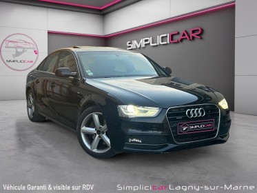 Audi a4 3.0 v6 tdi 245 dpf clean diesel quattro s line s tronic a occasion simplicicar lagny  simplicicar simplicibike france