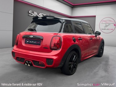 Mini mini 3 f55 5 portes cooper s 2.0 i 16v 192 cv jcw, radar de recul, sièges chauffants, full entretien mini, garantie...