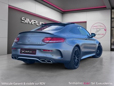 Mercedes classe c coupe 63 s mercedes-amg speedshift mct amg francaise occasion simplicicar labarthe simplicicar simplicibike...