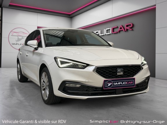 Seat leon 1.0 tsi 110 bvm6 urban - carplay - caméra de recul - garantie 12 mois occasion simplicicar bretigny-sur-orge...