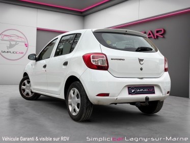 Dacia sandero 1.5 dci 75 fap ambiance - 1ere main. occasion simplicicar lagny  simplicicar simplicibike france