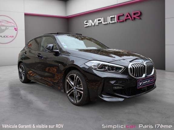 Bmw serie 1 f40 118i 140 ch dkg7 m sport - garantie 12 mois - toit panoramique - keyless occasion paris 17ème (75)(porte...