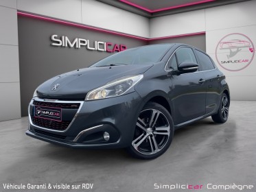 Peugeot 208 1.6 bluehdi 120ch ss bvm6 gt line - carplay - camera -  distrib ok occasion simplicicar compiegne simplicicar...