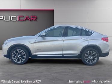 Bmw x4 f26 xdrive35i 306ch xline toit ouvrant camera de recul feux directionnels garantie 12 mois occasion montpellier (34)...