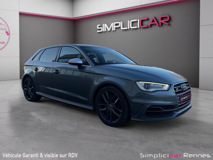 Audi s3 sportback 2.0 tfsi 300 quattro s-tronic 6 - caméra de recul - bangolufsen occasion simplicicar rennes simplicicar...