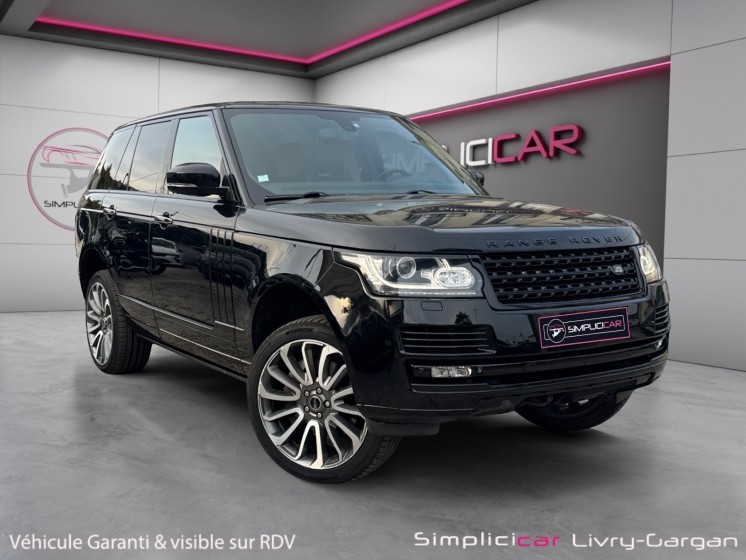 Land rover range rover mark i v8 5.0l supercharged autobiography a occasion simplicicar livry gargan simplicicar simplicibike...