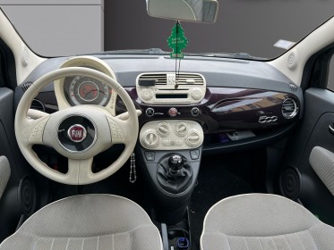 Fiat 500 1.2 8v 69 ch lounge - garantie 12 mois occasion parc voitures beauvais simplicicar simplicibike france