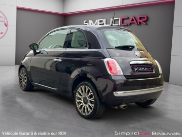 Fiat 500 1.2 8v 69 ch lounge - garantie 12 mois occasion parc voitures beauvais simplicicar simplicibike france