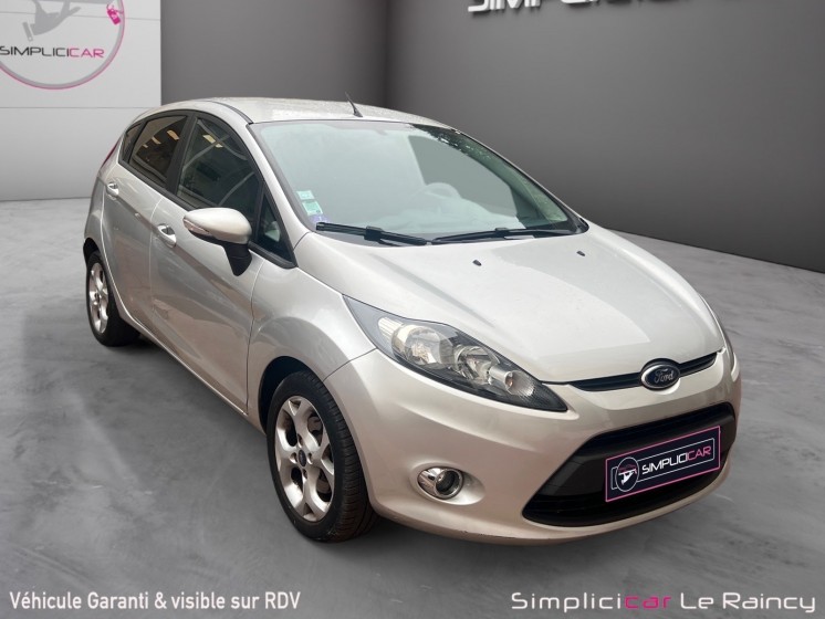 Ford fiesta 1.25 82 trend pack siège chauffant rien à prévoir garantie 12 mois occasion simplicicar le raincy simplicicar...