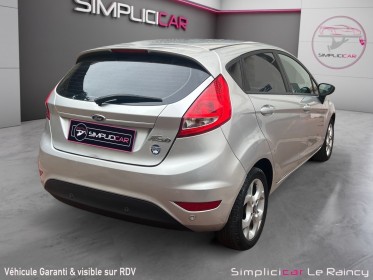 Ford fiesta 1.25 82 trend pack siège chauffant rien à prévoir garantie 12 mois occasion simplicicar le raincy simplicicar...