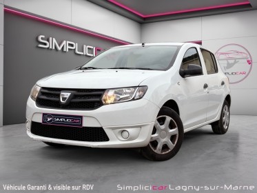 Dacia sandero 1.5 dci 75ch ambiance - 1ère main. dispositif d'attelage avec prise électrique occasion simplicicar lagny ...