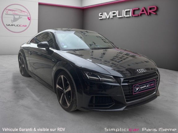 Audi tt coupe 2.0 tfsi 230 quattro s tronic 6 s line occasion paris 15ème (75) simplicicar simplicibike france