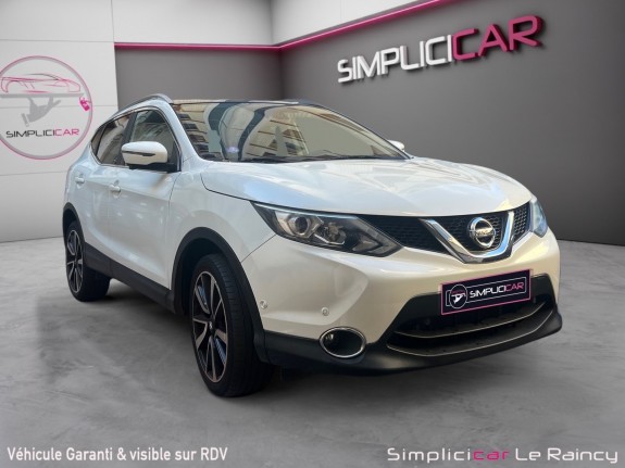 Nissan qashqai 1.2 dig-t 115 stop/start tekna toit panoramique très bon etat garantie 12 mois occasion simplicicar le raincy...