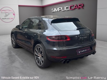 Porsche macan turbo 3.6 v6 400 ch pdk / pack chrono / toit ouvrant / car play / audio bose / demi ligne akrapovicv /...