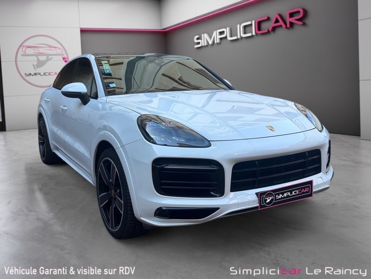 Porsche cayenne coupe 3.0 v6 340 ch tiptronic bva / pack turbo / sport chrono / toit panoramique / carplay / garantie 12 mois...