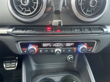 Audi a3 berline 2.0 tdi 150 s tronic 6 s line radar av ar sièges avants chauffants garantie 12 mois occasion simplicicar...