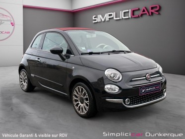 Fiat 500c serie 6 1.2 69 ch lounge toit ouvrant radar stationnement ar bluetooth garantie 12 mois occasion simplicicar...