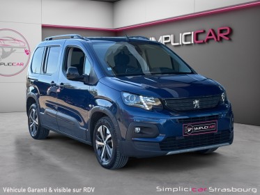 Peugeot rifter bluehdi 130 ss eat8 gt line carplay - attelage - led - keyless go - camera - historique complet occasion...