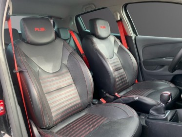 Renault clio iv 1.6 turbo 220 ch edc rs trophy rs monitor/caméra/cuir/ouverture et démarrage sans clef garantie 12 mois...