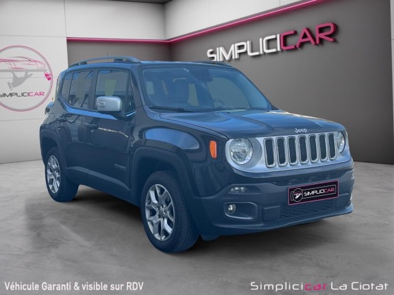 Jeep renegade 2.0 i multijet ss 140 ch 4x4 limited a occasion simplicicar la ciotat simplicicar simplicibike france