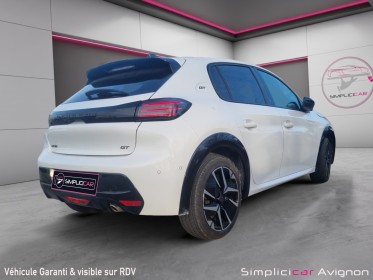 Peugeot 208 gt 1.2 turbo  100ch  garantie peugeot occasion avignon (84) simplicicar simplicibike france