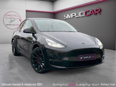 Tesla model y performance dual motor awd occasion simplicicar lagny  simplicicar simplicibike france
