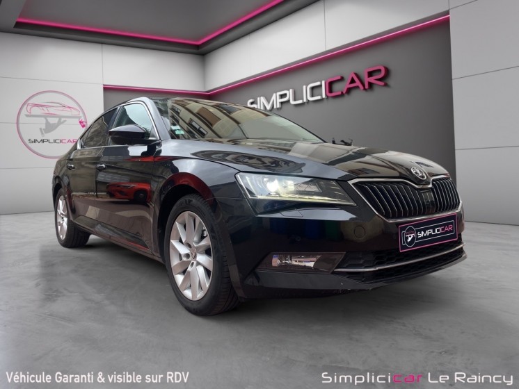 Skoda superb 1.6 tdi 120 dsg7 style garantie 12 mois occasion simplicicar le raincy simplicicar simplicibike france
