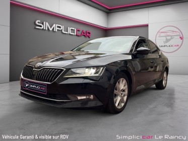 Skoda superb 1.6 tdi 120 dsg7 style garantie 12 mois occasion simplicicar le raincy simplicicar simplicibike france