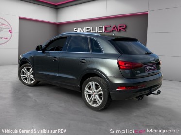 Audi q3 q3 2.0 tdi 150 ch s tronic 7 s line garantie 12 mois son bose attelage occasion simplicicar marignane  simplicicar...