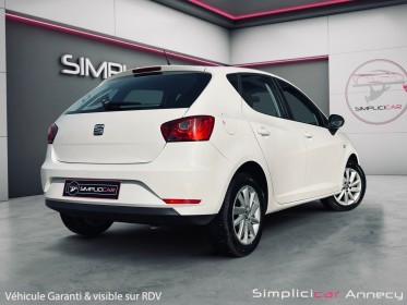 Seat ibiza 1.6 tdi 105ch garantie 12 mois / roue de secours occasion simplicicar annecy simplicicar simplicibike france