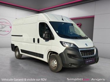 Peugeot boxer fourgon tole 3.3 t l2h2 bluehdi 120 ss bvm6  tva recuperable  garantie 12 mois occasion simplicicar angers...