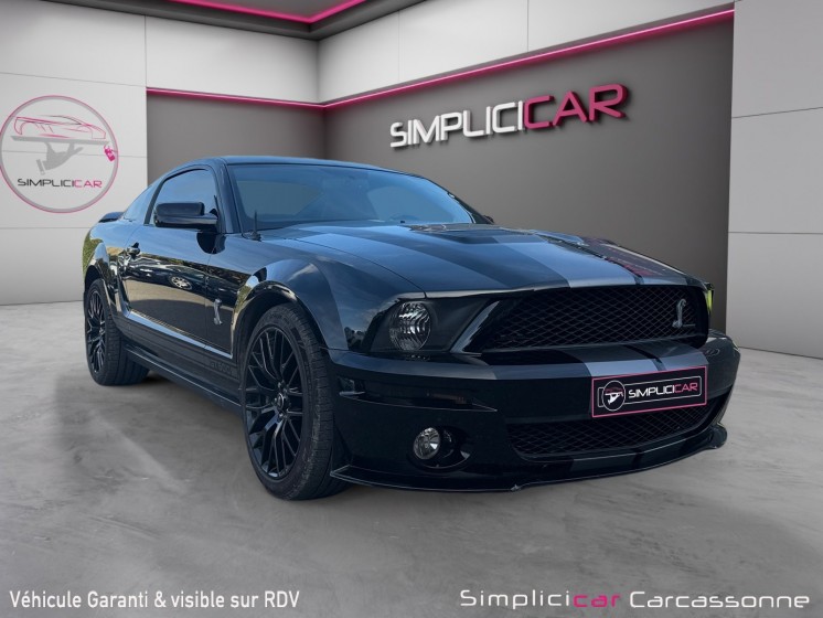 Ford mustang shelby v8 5.4 shelby gt 500 occasion simplicicar carcassonne simplicicar simplicibike france