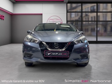Nissan micra 2017 dci 90 acenta garantie 12 mois ouverture main libre sièges chauffant occasion simplicicar narbonne...