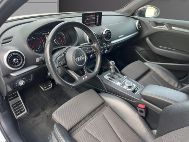 Audi a3 berline 2.0 tdi 150 s tronic 6 s line radar av ar sièges avants chauffants black line garantie 12 mois occasion...