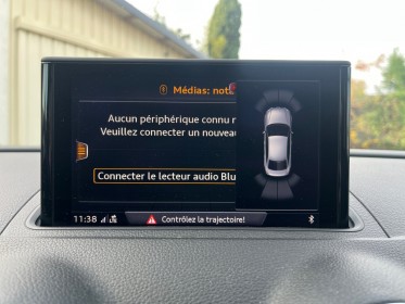 Audi a3 berline 2.0 tdi 150 s tronic 6 s line radar av ar sièges avants chauffants black line garantie 12 mois occasion...