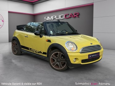 Mini cabriolet r57 1.6i - 120 cooper - garantie 12 mois occasion simplicicar nimes - rb auto simplicicar simplicibike france