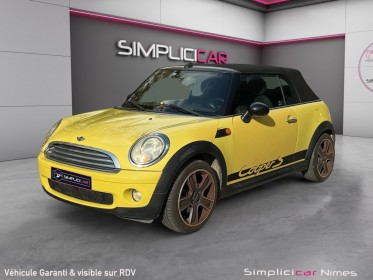 Mini cabriolet r57 1.6i - 120 cooper - garantie 12 mois occasion simplicicar nimes - rb auto simplicicar simplicibike france